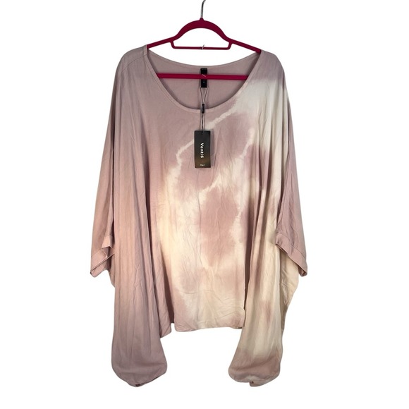 Tops - Venti6 dusty rose tie dye Lagenlook box shape top osz-2xl new